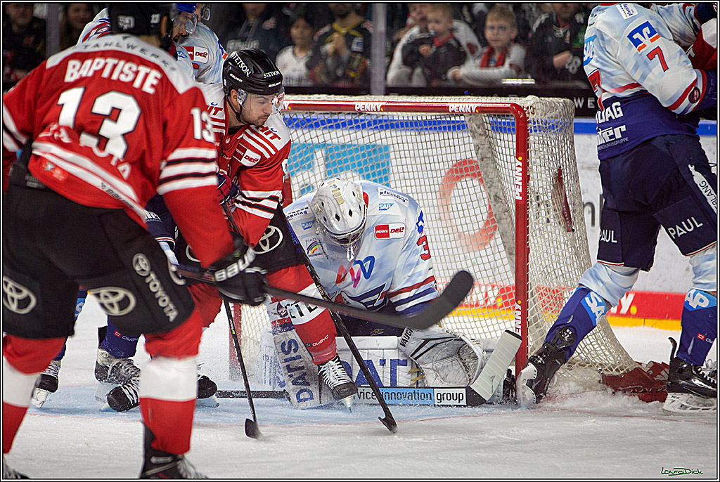 PENNY DEL; Koelner Haie-Adler Mannheim; Koeln, 21.03.2023